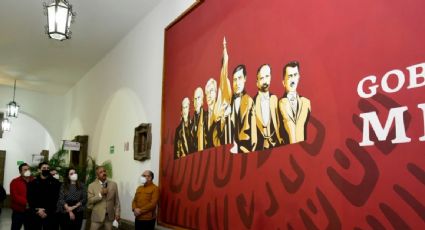 Ayuntamiento de Culiacán revela mural con Hidalgo, Juárez… y AMLO