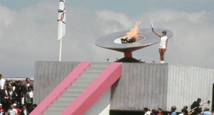A 53 años de México 68, los primeros Juegos en los que una mujer, Queta Basilio, encendió el pebetero olímpico