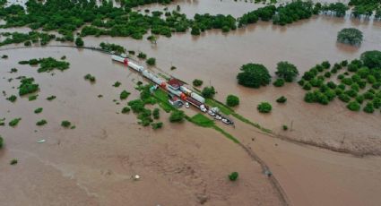 Cancelan clases presenciales en el norte de Nayarit por inundaciones tras paso de "Pamela"