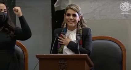 Evelyn Salgado toma posesión como gobernadora de Guerrero