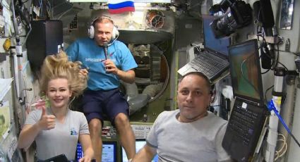 Actriz, cineasta y cosmonauta rusos regresan a la Tierra tras filmar en el espacio