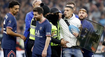 El Marsella-PSG arrojó 21 detenidos, nueve heridos y un espontáneo que interrumpió un avance de Messi