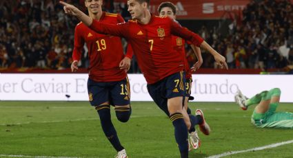 España saca la 'Furia' y con gol de Morata clasifican al Mundial de Qatar 2022