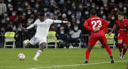 Vinicius anota un gol de otra galaxia y le da agónico triunfo al Real Madrid sobre Sevilla