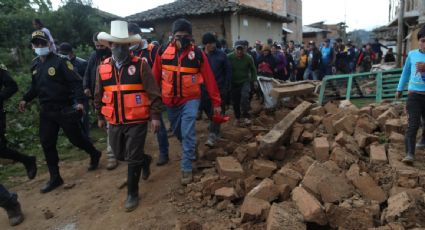 Suman cuatro heridos y 86 damnificados por terremoto en Perú