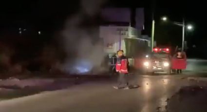 Reportan explosión de coches bomba en Cereso de Hidalgo; 9 reos están prófugos y hay dos policías heridos