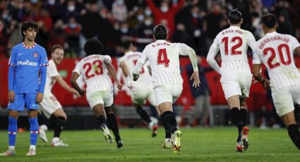 El Atlético del 'Cholo' se desinfla, cae contra Sevilla y suma tres derrotas seguidas