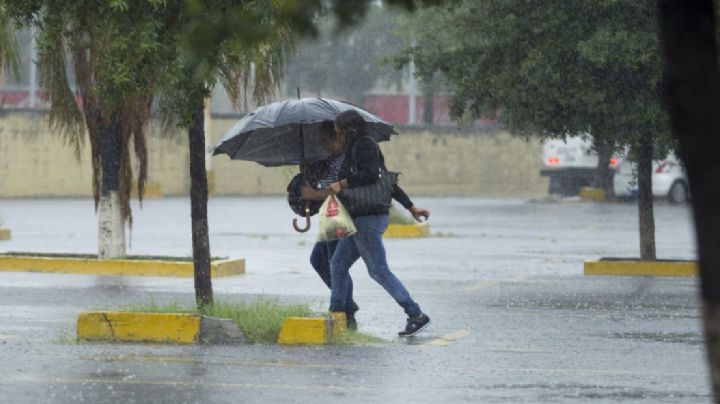 Conagua prevé fuertes lluvias en la mitad del país por el frente frío número 28