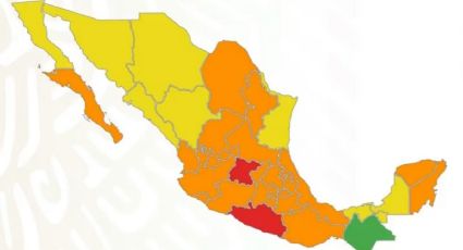 CDMX y otros 9 estados salen del rojo para pasar al semáforo naranja la próxima semana