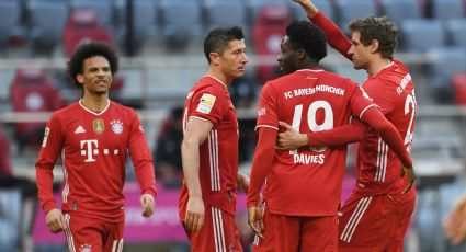 Lewandowski conquista Colonia, con doblete en goleada del Bayern Munich