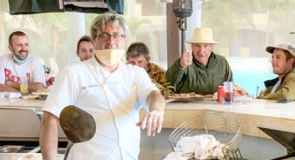 Harrison Ford recorre Baja California en bicicleta