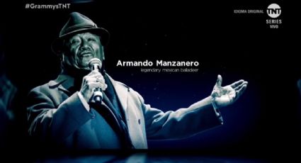 Recuerdan a Armando Manzanero en los Grammy