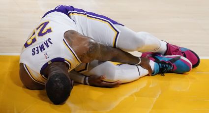 LeBron James se lesiona el tobillo y estará fuera por tiempo indefinido con los Lakers
