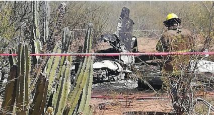 Desplome de avioneta en Sonora deja tres heridos; hospitalizan a funcionario estatal