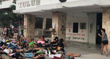 Protestan en Quintana Roo y CDMX por el feminicidio de Victoria Salazar a manos de policías de Tulum