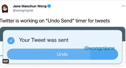 Twitter prueba nueva función para deshacer el envío de publicaciones