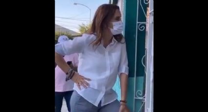 Difunden video de Clara Luz, candidata de Morena en Nuevo León, en el que presume vacunas como logro del presidente