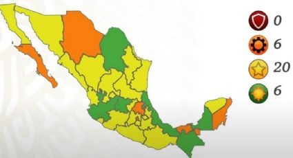 Edomex y otras 19 entidades estarán en semáforo amarillo la próxima semana