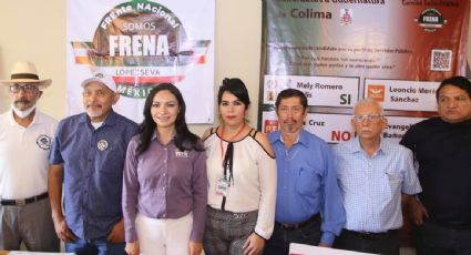 Frente antiAMLO apoya a candidata del PRI, PAN y PRD en Colima