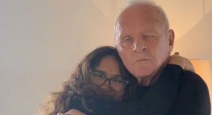 Salma Hayek celebra a Anthony Hopkins; publicó un video en el que baila con el ganador del Oscar