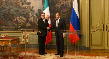 Ebrard asegura que la relación con Rusia "es más estrecha que nunca", tras reunión con su homólogo Serguéi Lavrov