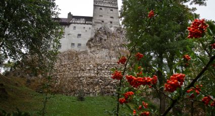 Cambian estaca en el corazón por pinchazo; en el castillo de Drácula vacunan contra la Covid-19