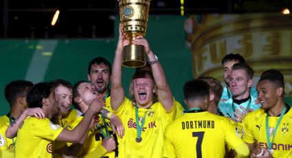 Sancho y Haaland se sirven ‘doble’ y le dan la Copa de Alemania al Dortmund