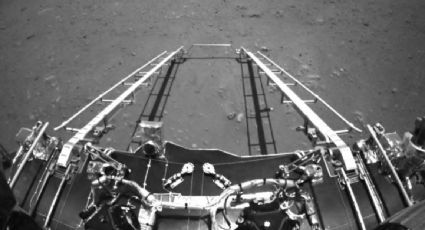 El primer vehículo explorador de China aterrizó con éxito en la superficie de Marte