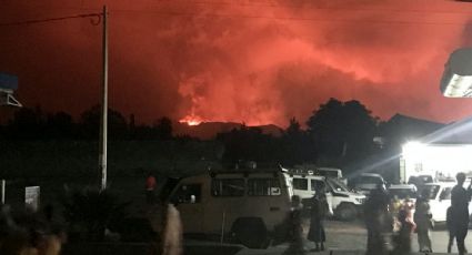 Volcán entra en erupción en Congo; evacuan poblaciones aledañas