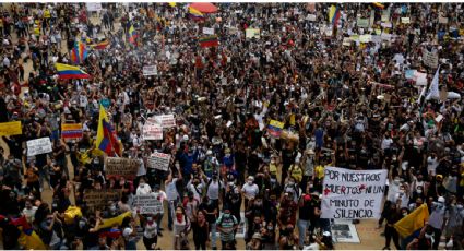 Nueva jornada de protestas en Colombia deja 51 lesionados en Bogotá y Medellín