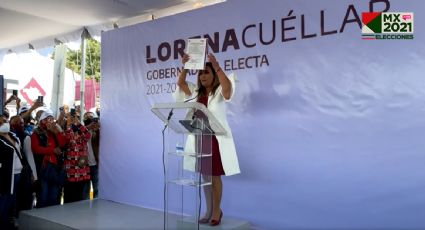 Entregan a Lorena Cuéllar constancia de mayoría como gobernadora electa de Tlaxcala