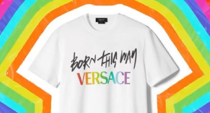 Lady Gaga colabora con Versace para lanzar una colección especial del Pride