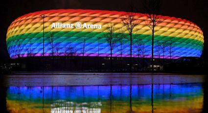 UEFA rechaza iluminar con un arcoiris el Allianz Arena y la critican por no apoyar la diversidad