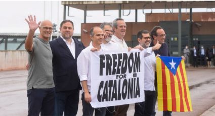 Liberan en España a los nueve independentistas catalanes que recibieron indulto