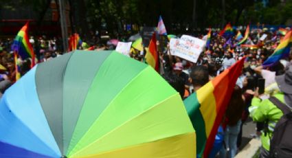 Marcha del orgullo LGBT+ llega al Zócalo de la Ciudad de México