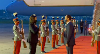 Kamala Harris llega a Guatemala para iniciar su primera gira fuera de Estados Unidos