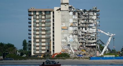 Suspenden labores de rescate en edificio colapsado en Miami por riesgo de nuevo derrumbe