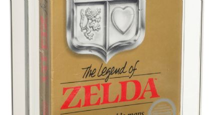 Copia del videojuego 'Leyenda de Zelda' en su empaque original se subasta en 870 mil dólares