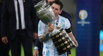 Messi agradece a Maradona por la ayuda divina: "Seguro nos apoyó desde donde esté"