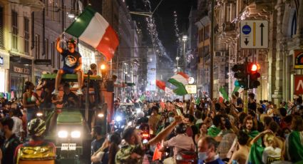 Caos en Italia por los festejos tras el triunfo en la Euro... Reportan un muerto y varios heridos