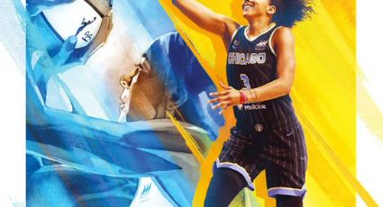 Candace Parker, primera mujer en ser portada del videojuego 2K de la NBA