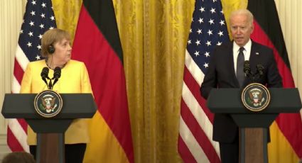 "Los buenos amigos pueden no coincidir", dice Biden a Merkel sobre sanciones a Rusia por gasoducto