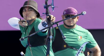 ¡Cae la primera medalla para México! Ale Valencia y el ‘Abuelo’ Álvarez ganan bronce en tiro con arco por equipos mixtos