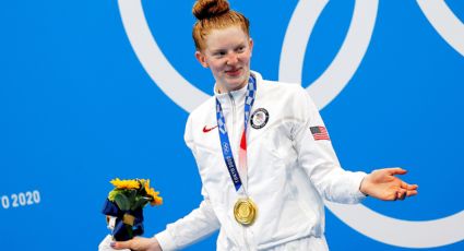 Lydia Jacoby, de 17 años, es la primera nadadora de Alaska que le da un oro a Estados Unidos