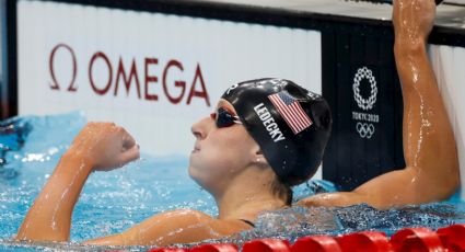 Katie Ladecky por fin se baña de oro en Tokio, arrasa en los 1,500 metros estilo libre