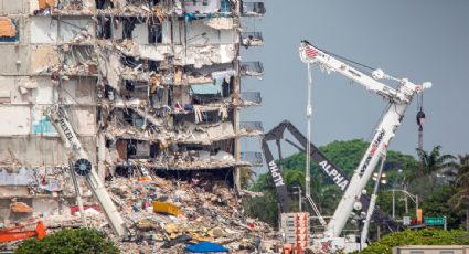 Sube a 96 el número de muertos en el derrumbe de edificio en Miami; aún hay 14 desaparecidos