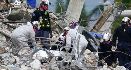 Encuentran cuatro muertos más en condominio colapsado de Florida; suman 32 víctimas