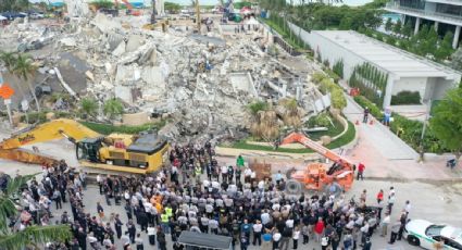 Suman 60 muertos por condominio colapsado en Miami; recuperan 6 cuerpos más