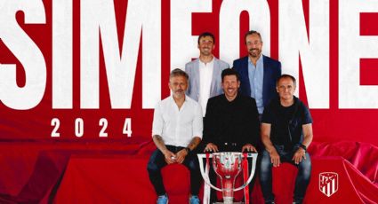 Simeone seguirá su ‘romance’ con el Atlético de Madrid hasta 2024