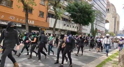 Feministas marchan en CDMX para exigir justicia en casos de violaciones cometidas por policías